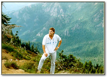 Brian Taylor in Olympic Mountains 1988
