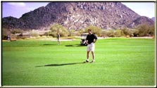 Brian Taylor - golfing with family at Troon Golf Course in Arizona