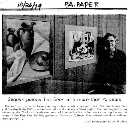 Dorcas Taylor, Sequim, WA