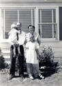 lloyd & marian dodd, with children joel & margy - july 1, 1944