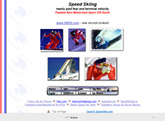 www.speedski.com - speed ski snow racing